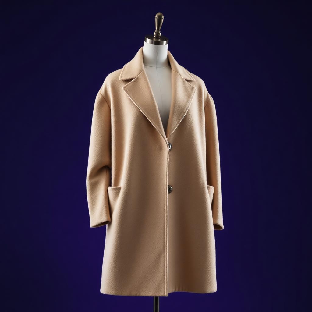 Abrigo camel oversize